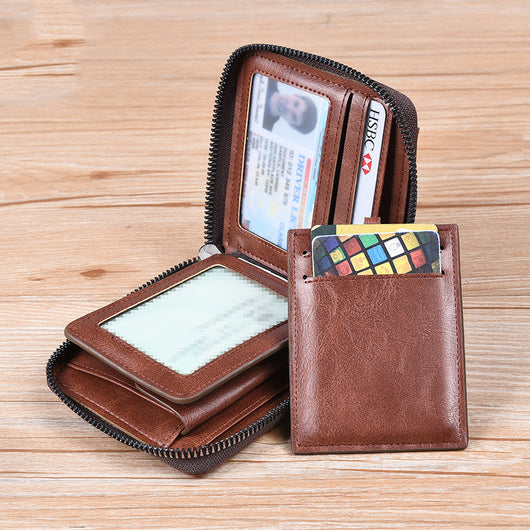 Billetera Compacta Antirrobo para Hombre con Múltiples Funciones - Image 5