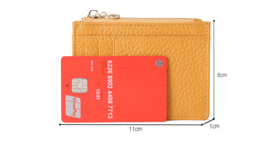 Billetera Compacta de Cuero para Mujer con Monedero Cremallera - Image 28