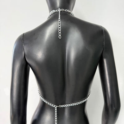 Top Tubo Decorativo con Cadena y Lentejuelas - Image 10
