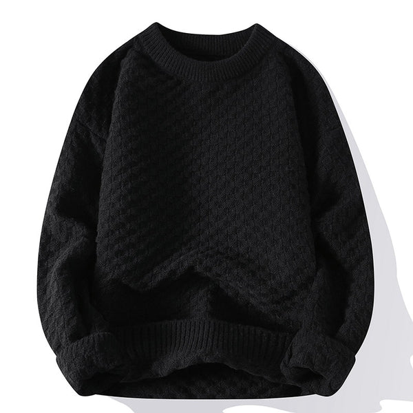 Suéter Cuello Redondo para Hombre - Otoño e Invierno