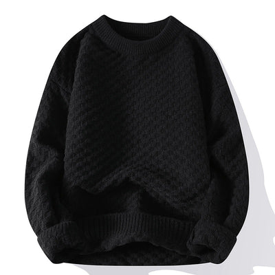 Suéter Cuello Redondo para Hombre - Otoño e Invierno - Image 2