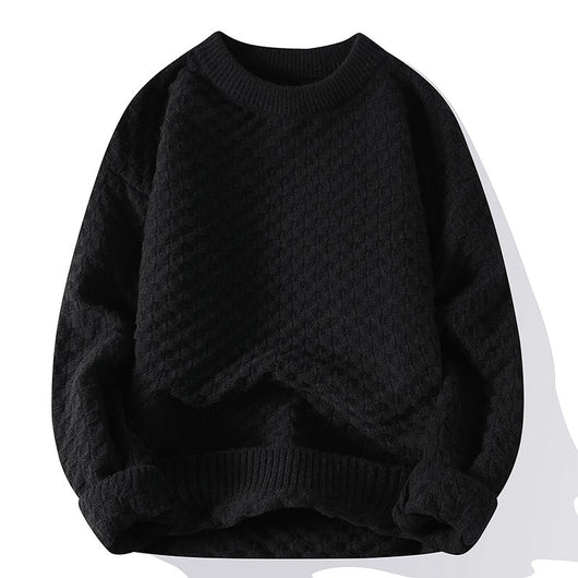 Suéter Cuello Redondo para Hombre - Otoño e Invierno - Image 2