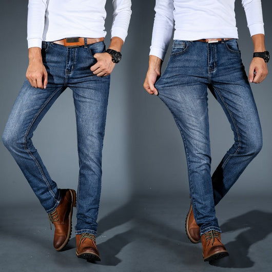 Jeans Slim Fit para Hombre con Corte Tobillero - Image 9
