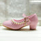 Zapatos de Tacón Alto Princesa con Cristales Brillantes
