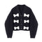 Cardigan Tejido con Moño Elegante - Corte Suelto para Mujer