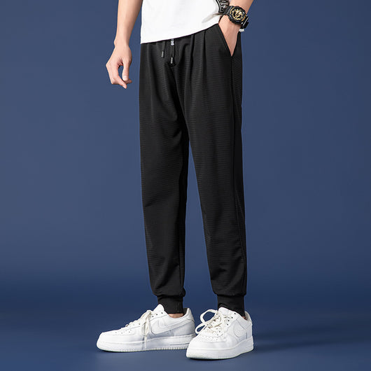 Pantalones de Chándal Ancho con Cordón de Nueve Puntos - Image 10