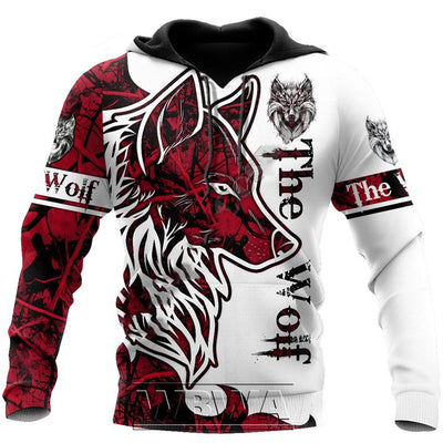 Sudadera Estampada 3D para Parejas - Chaqueta de Felpa Digital - Image 3