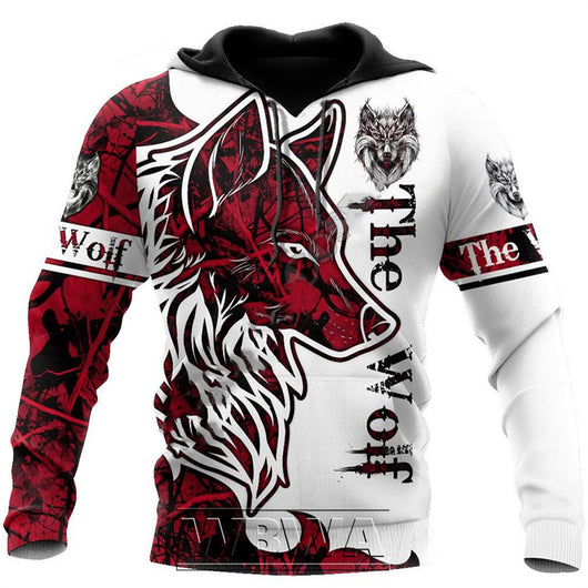 Sudadera Estampada 3D para Parejas - Chaqueta de Felpa Digital - Image 3