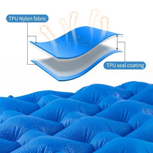 Colchoneta Inflable Ultraligera Doble para Camping y Aventuras Outdoor - Image 9