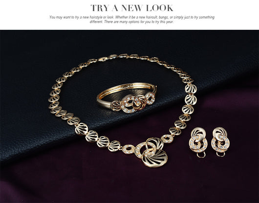 Conjunto de Collar y Aretes Explosión Creativa - Image 16