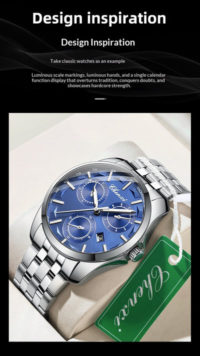 Reloj Empresarial para Hombre con Esfera Luminosa - Image 7
