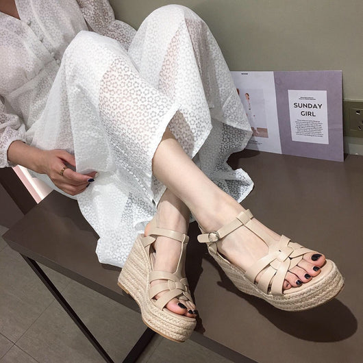 Sandalias Romanas con Plataforma Elevadora para Mujer - Image 14