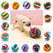 Pelota Olfativa Plegable para Perros - Juguete Inteligente de Entrenamiento