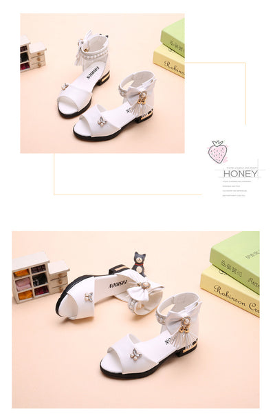Sandalias Infantiles con Moño - Suela Suave y Flexible - Image 7