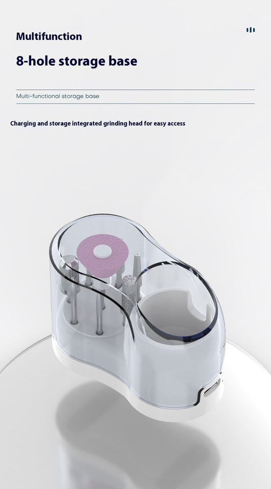 Máquina Portátil de Perforación de Uñas USB Recargable - Image 19