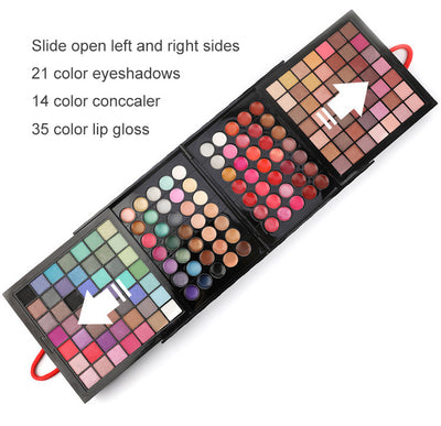 Paleta de Maquillaje 177 Colores: Sombras, Labiales y Rubores Todo en Uno - Image 11