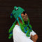 Blue green Comes with a beard