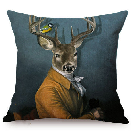 Funda de Almohada para Auto Serie Lobo Animal 3D Explosiva - Image 4