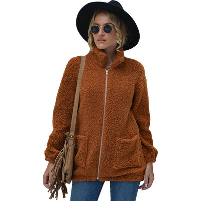 Suéter Cálido con Cierre para Mujer - Abrigo de Otoño e Invierno - Image 2