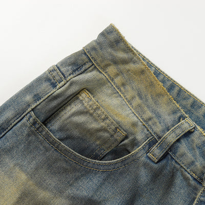 Pantalones Vaqueros Desgastados con Lavado Vintage - Image 15