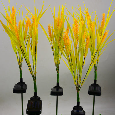 Lámpara Solar Decorativa para Jardín - Diseño de Espiga de Trigo - Image 7
