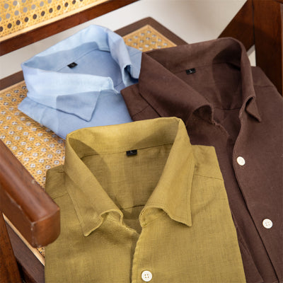 Camisa Oxford Italiana Slim Fit Cuello Clásico Algodón 100% Hombre - Image 5