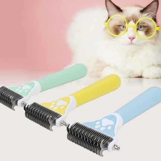 Peine Desenredante para Perros y Gatos - Limpieza Profunda de Pelaje