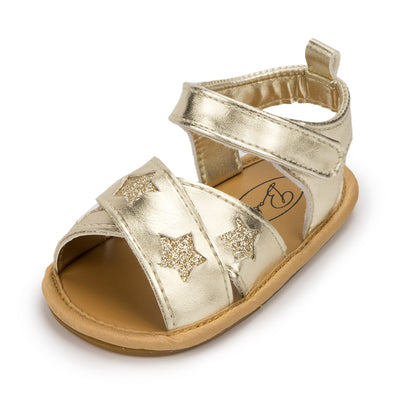 Sandalias Infantiles con Patrón de Estrellas y Suela Antideslizante - Image 5