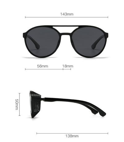 Gafas de Sol Retro Punk Huecas Estilo Europeo y Americano - Image 9