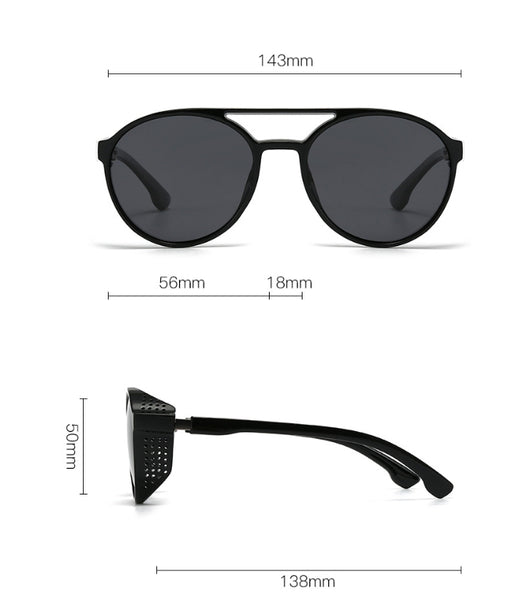 Gafas de Sol Retro Punk Huecas Estilo Europeo y Americano - Image 9