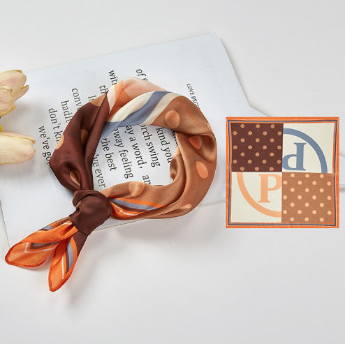 Pañuelos de Seda Sintética Estampados - Image 69