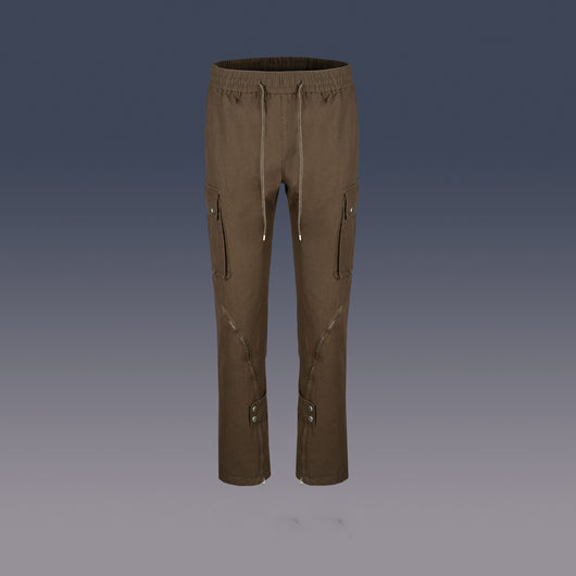 Pantalones de Trabajo con Cierre Combinado y Bota Ancha - Image 6