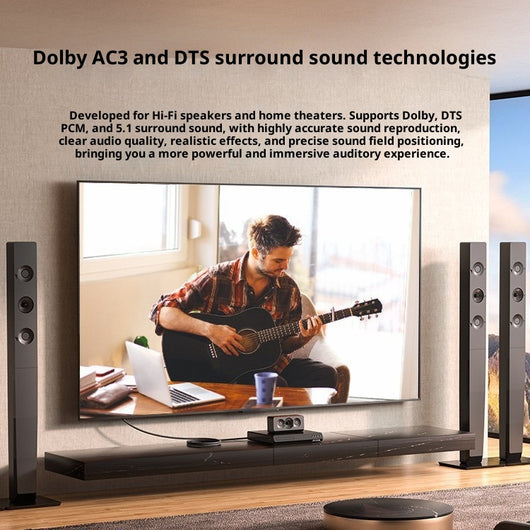 Cable de Audio Óptico Digital con Codo de 90° para TV y Barra de Sonido - Image 3