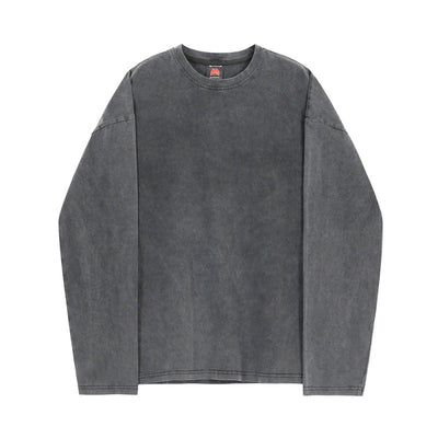 Camisa Suelta de Color Liso Estilo Street Wear Moderno - Image 6
