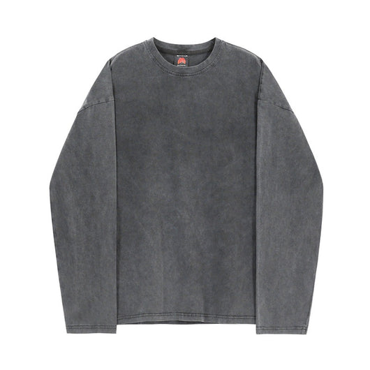 Camisa Suelta de Color Liso Estilo Street Wear Moderno - Image 6