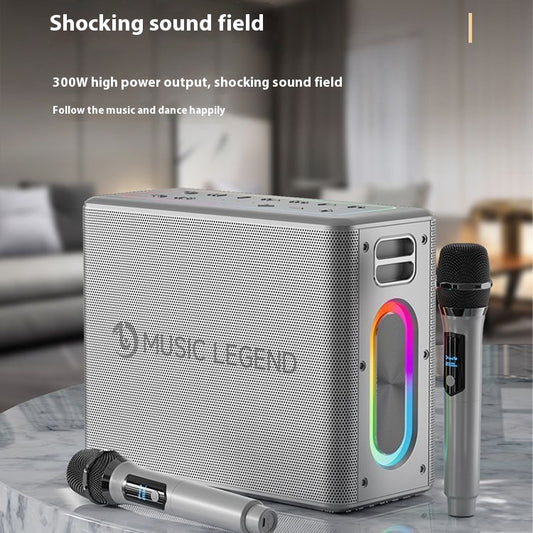 Sistema de Karaoke Bluetooth Portátil con Micrófono y Tarjeta de Sonido - Image 2