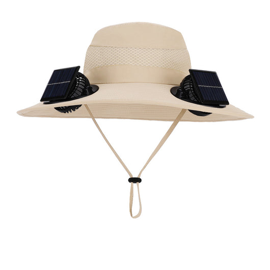 Gorro Ventilado con Doble Ventilador Solar para Hombre - Outdoor y Montaña - Image 6