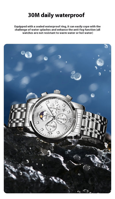 Reloj de Cuarzo Multifuncional para Hombre - Image 15