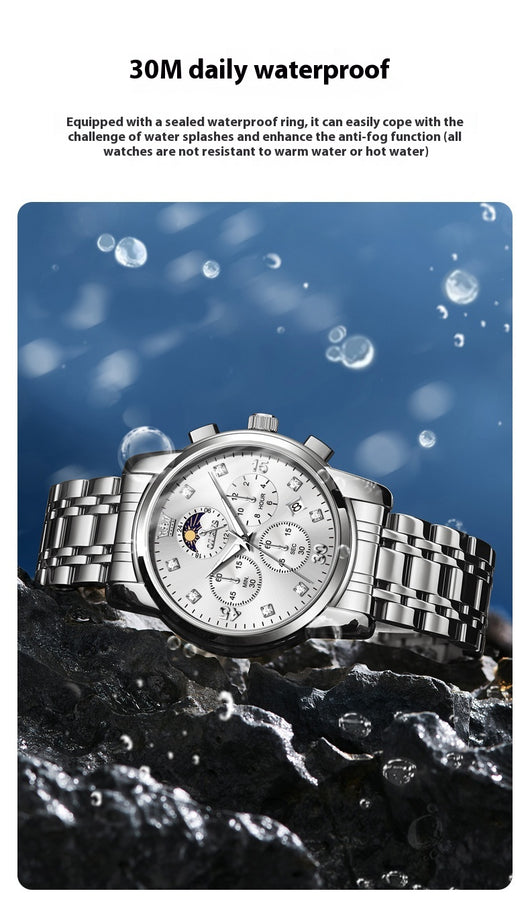Reloj de Cuarzo Multifuncional para Hombre - Image 15