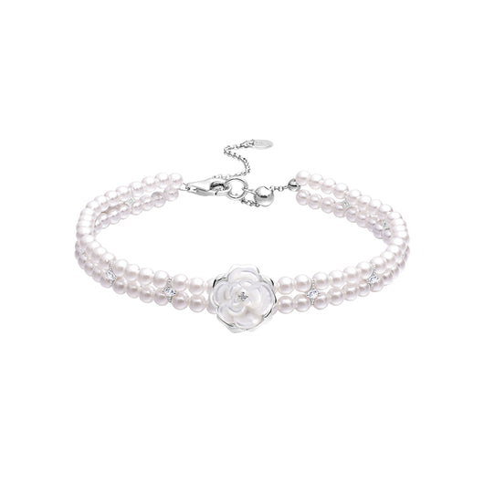 Pulsera Camelia Sombra Lunar Desmontable Doble para Primavera y Verano - Image 7