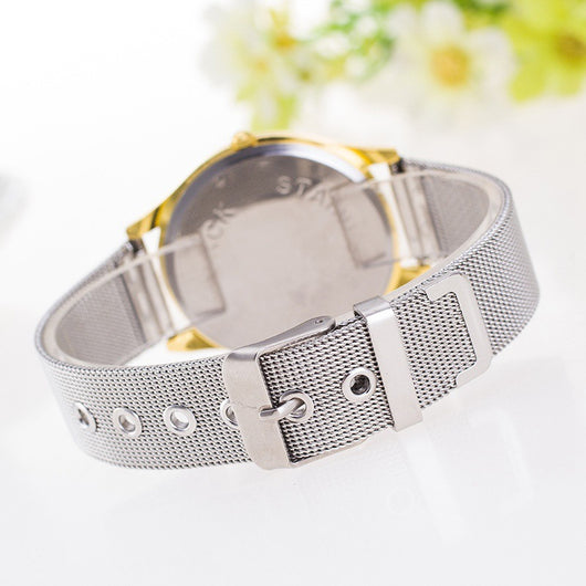 Reloj Elegante para Estudiantes con Correa de Acero Inoxidable - Image 5