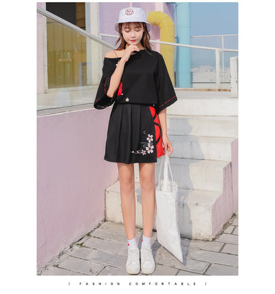 Blusa Escotada al Hombro con Manga Corta - Image 11
