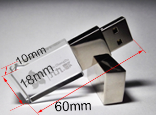 Memoria USB Cristal Cuadrado Elegante para el Hogar - Image 7
