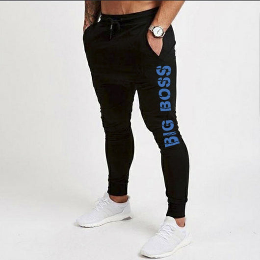 Pantalones de Chándal Largos para Hombre con Estampado de Color Sólido - Image 13