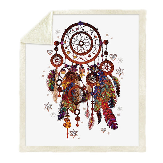 Manta Decorativa con Atrapasueños de Impresión Digital - Image 6