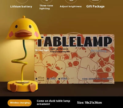 Lámpara Nocturna Patito Amarillo - Luz Suave para Niños - Image 7