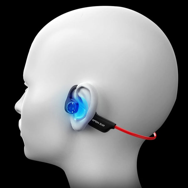 Auriculares Deportivos Inalámbricos con Cancelación de Ruido y Conducción Ósea