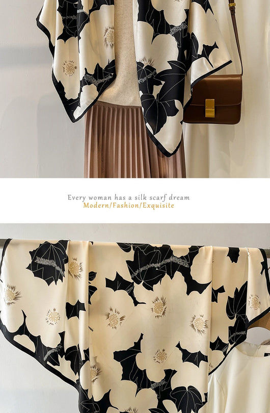 Pañoleta Cuadrada Primavera - Foulard Ligero Versátil - Image 9