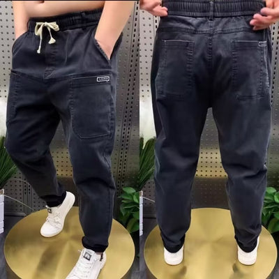 Pantalones Denim Rectos Talla Grande Primavera - Cómodos y Versátiles - Image 12
