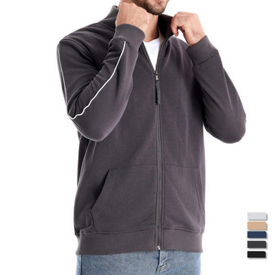 Sudadera Deportiva con Cuello Alto y Cierre